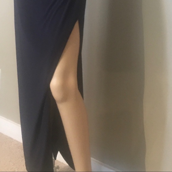 Gown navy dress - Picture 9 of 13